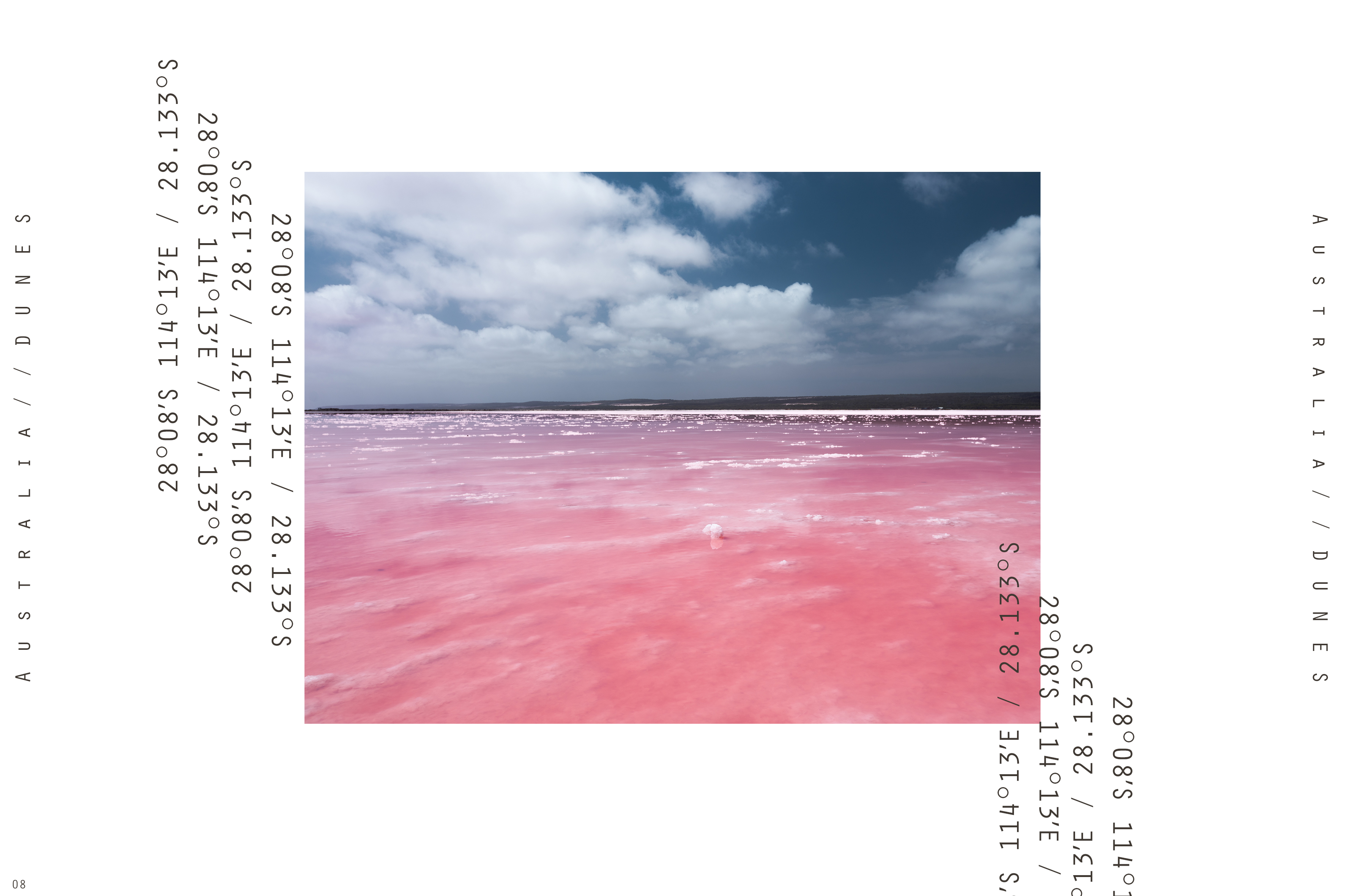 Australian Pink Lake photography book